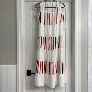 Striped maxi dress